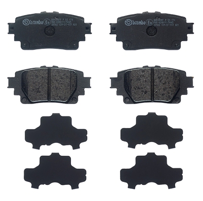 A.B.S. P 83 174 BREMBO Bremsbelagsatz, Scheibenbremse